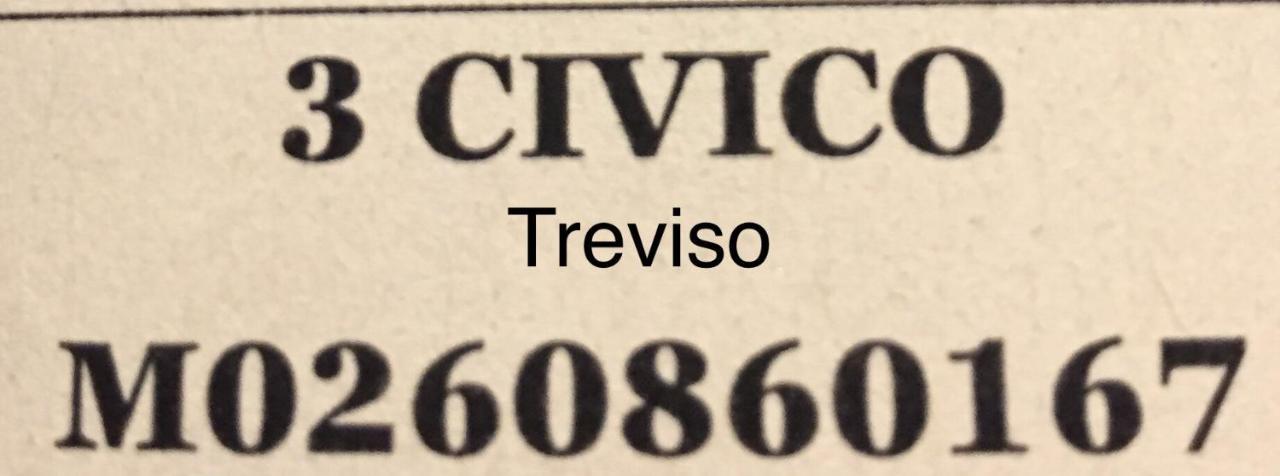 Civico3 Hotell Treviso Exteriör bild